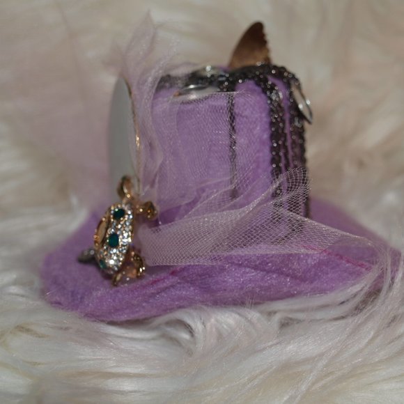 Grandma&Me Small Purple Hat HANDMADE - Picture 10 of 15